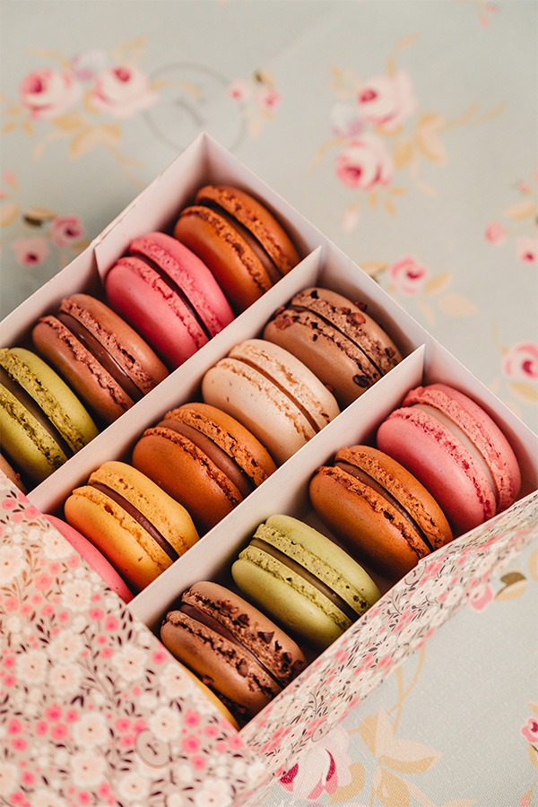 Boulangerie Feuillette coffret de macaron
