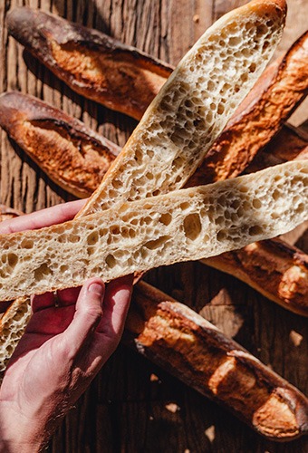 Boulangerie feuillette pain